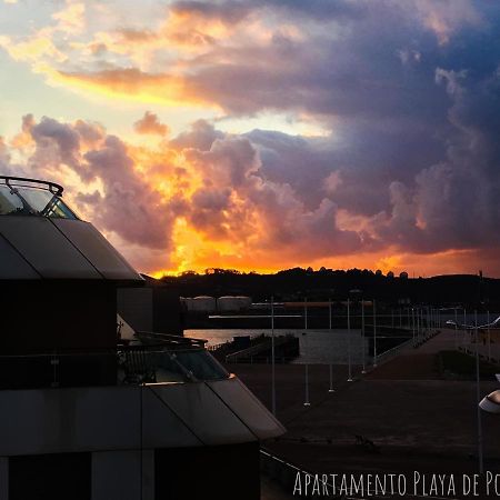 Apartamento Playa Poniente Gijón Buitenkant foto