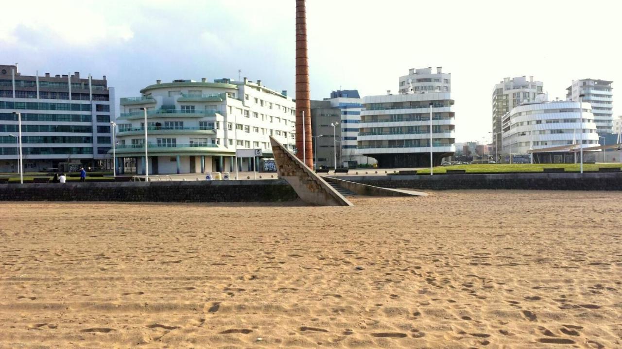 Apartamento Playa Poniente Gijón Buitenkant foto